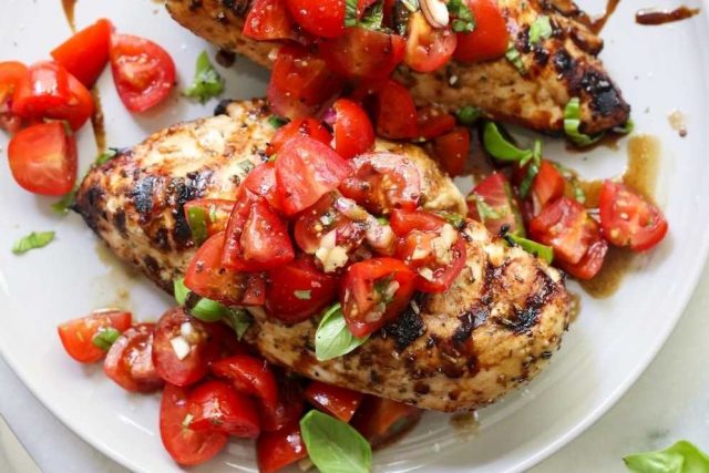 Bruschetta di pollo